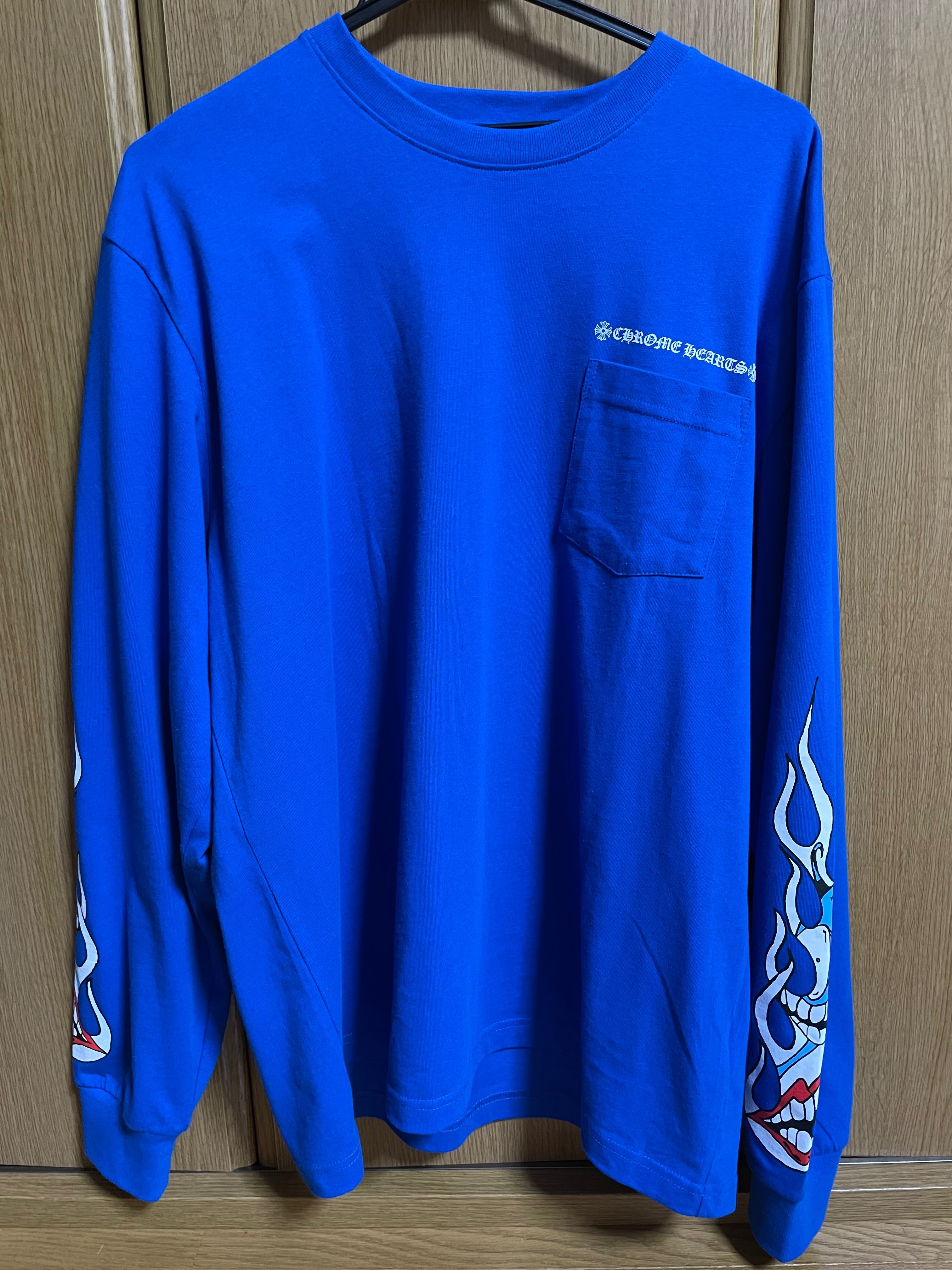 Chrome Hearts Matty Boy Space L/S T-Shirt "Blue"