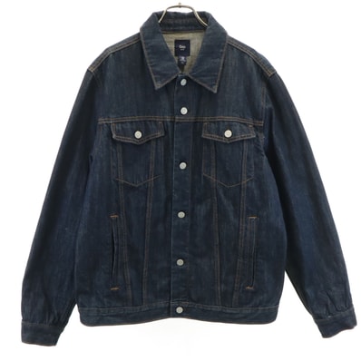 GAP ギャップ デニムジャケット XL インディゴ ジージャン トラッカー