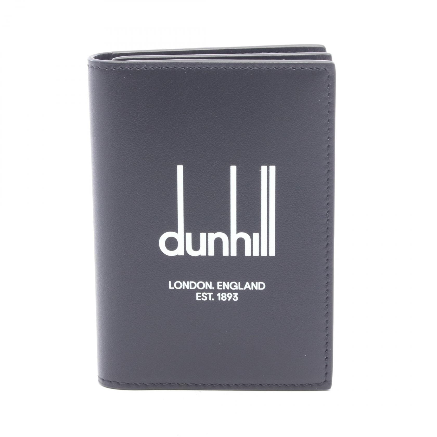 ダンヒル Dunhill Legacy レガシー 名刺入れ アクセサリー レザー メンズ ブラック系 DU22R2470DP001R 【新品】