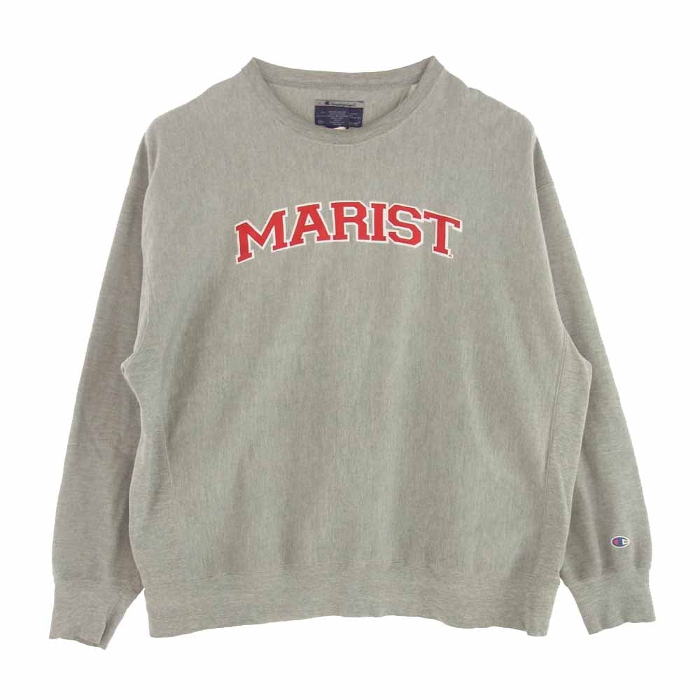 Champion チャンピオン スウェット 00s パキスタン製 MARIST reverse weave リバースウィーブ プルオーバー スウェット グレー系 XXL【中古】