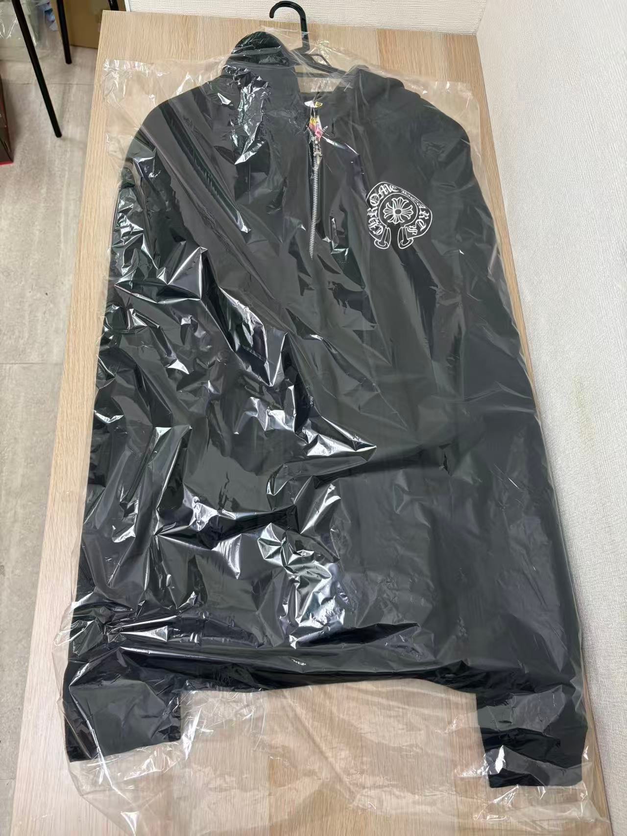 Chrome Hearts Malibu Limited Horseshoe Logo Zip Up Hoodie "Black"