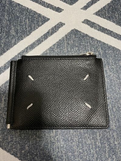 Maison Margiela Money Clip Leather Wallet "Black"