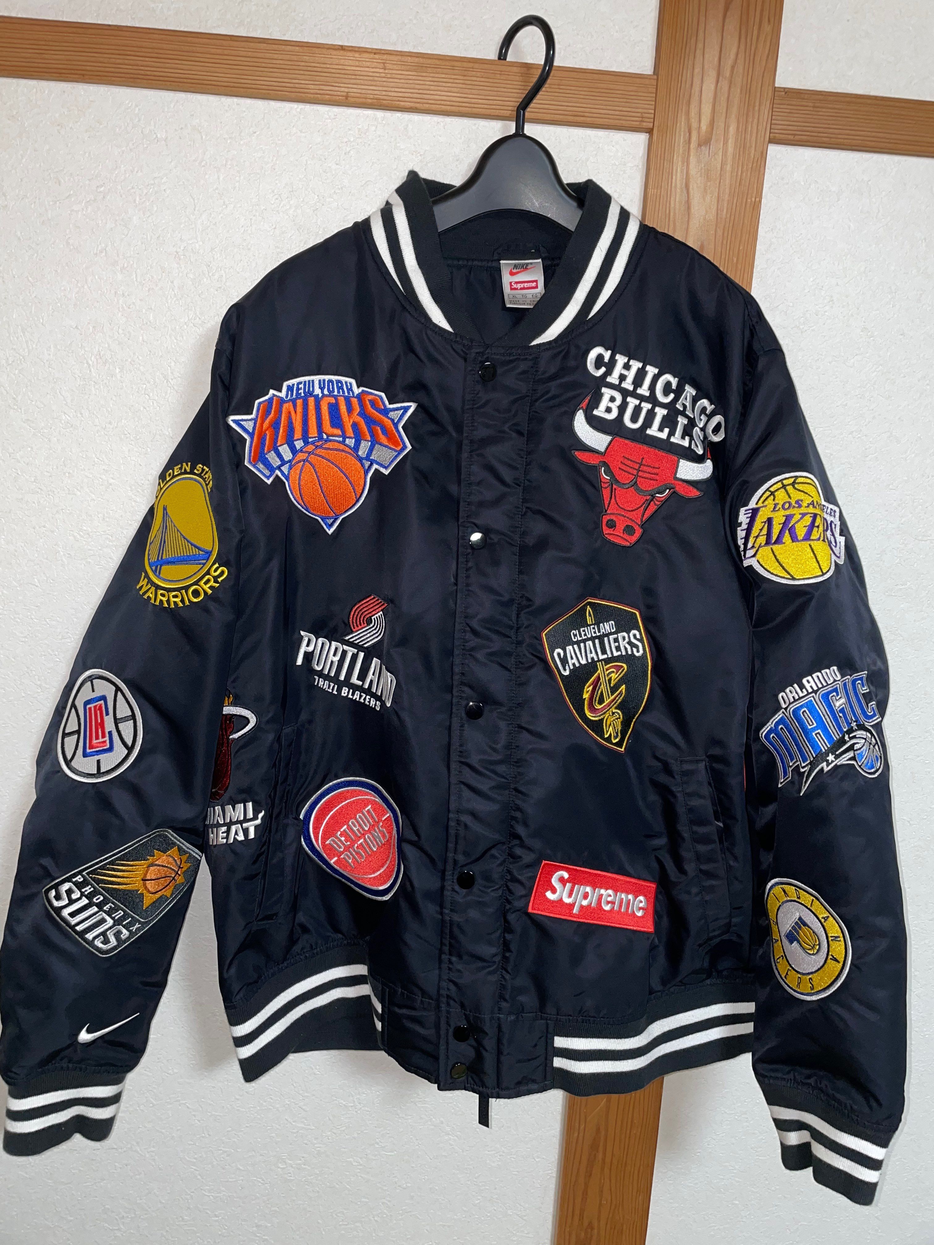 Supreme / Nike®/NBA Teams Warm-Up Jacket "Black"