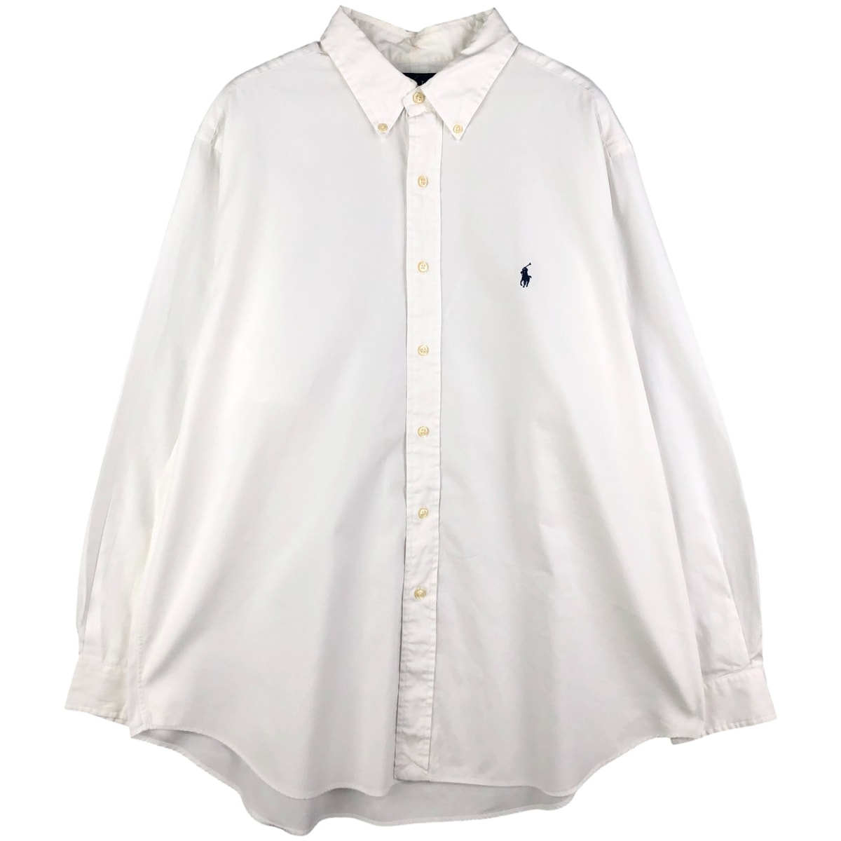 古着 ラルフローレン Ralph Lauren CLASSIC FIT 長袖 ボタンダウンシャツ メンズXL相当/eaa602734