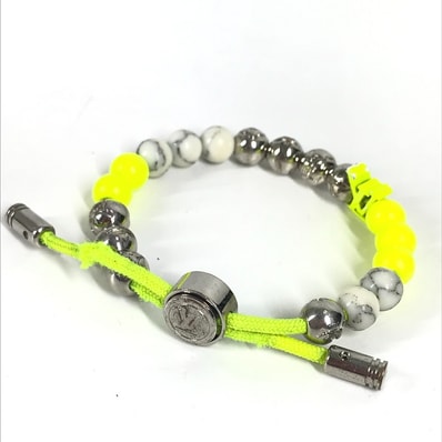ルイヴィトン LOUIS VUITTON ブラスレ モノグラム ビーズ M00510 バングル アクセサリー ブレスレット メタル イエロー