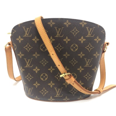 ルイヴィトン LOUIS VUITTON モノグラム ドルーオ M51290 カバン 斜め掛け ショルダーバッグ モノグラムキャンバス ブラウン