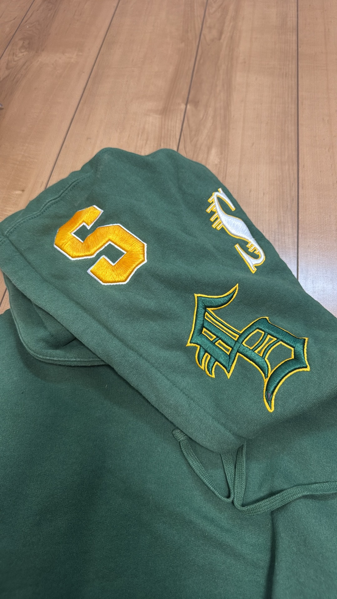 Supreme Multi S Logo Hooded Sweatshirt "Green"