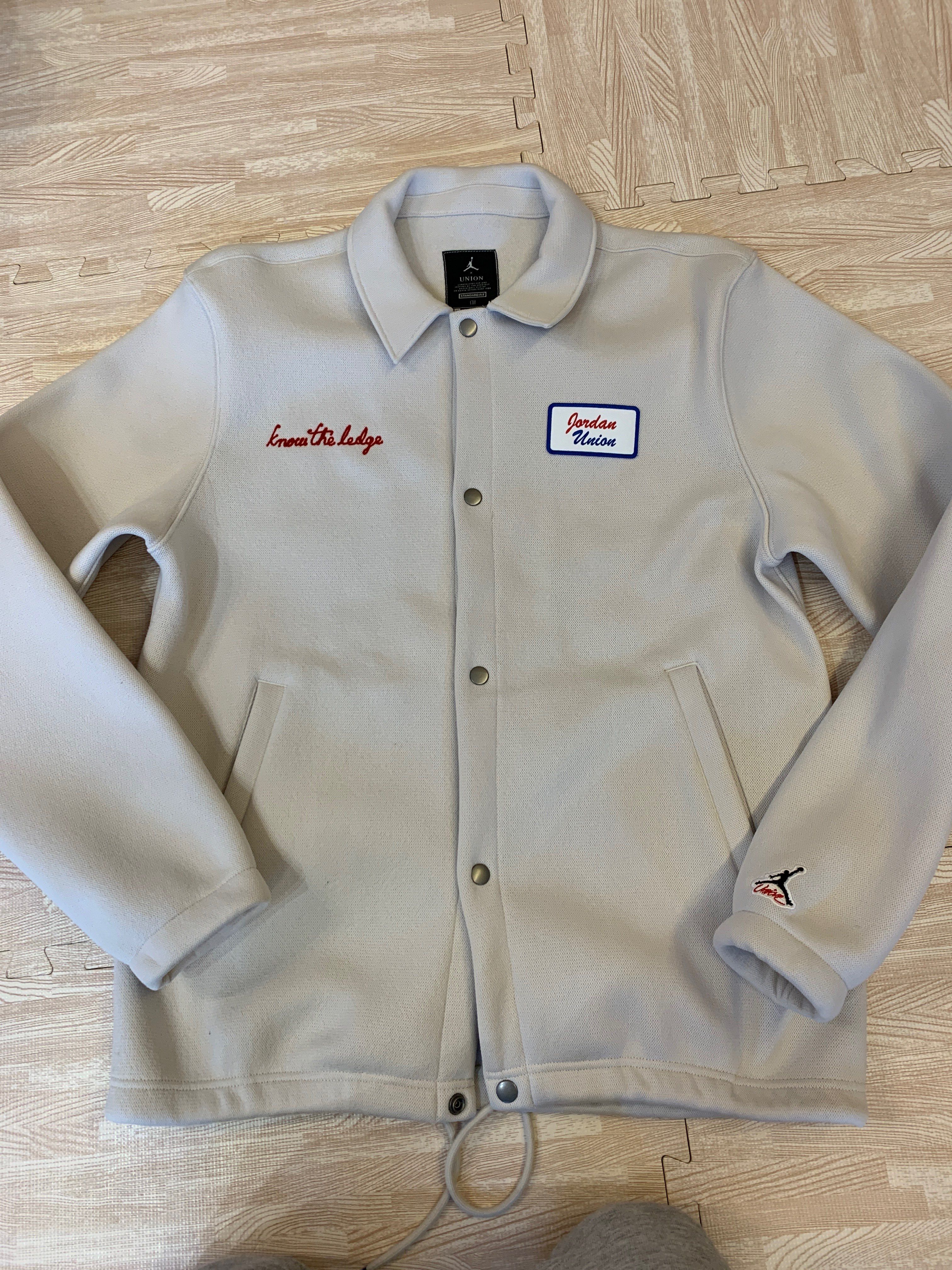 Air Jordan x Union Coaches Jacket "White"