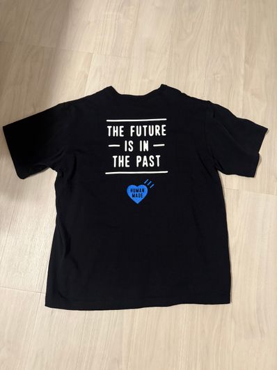 HUMAN MADE Stores Exclusive Heart Pocket T-Shirt Offline Store "Black/Blue"