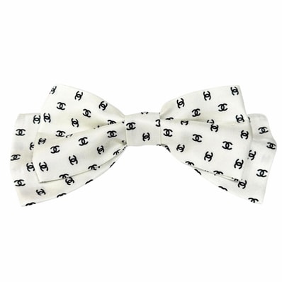 未使用品 シャネル バレッタ ホワイト レディース 25P