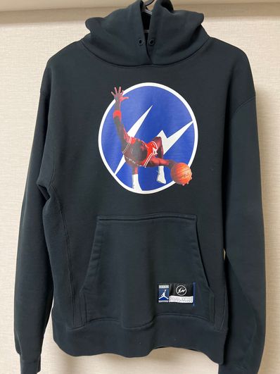 Air Jordan x Fragment Image Pullover Hoodie "Black"
