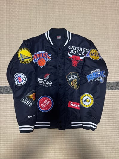 Supreme / Nike®/NBA Teams Warm-Up Jacket "Black"