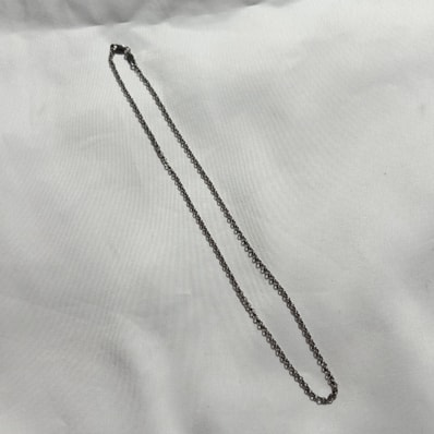Chrome Hearts Roll Chain Necklace "Silver"