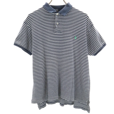 Polo by Ralph Lauren ポロバイラルフローレン 半袖 ポロシャツ L ブルー
