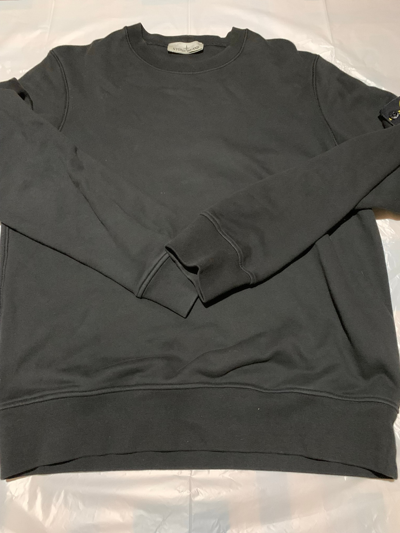 Stone Island 6100044 Organic Cotton Fleece "Black"