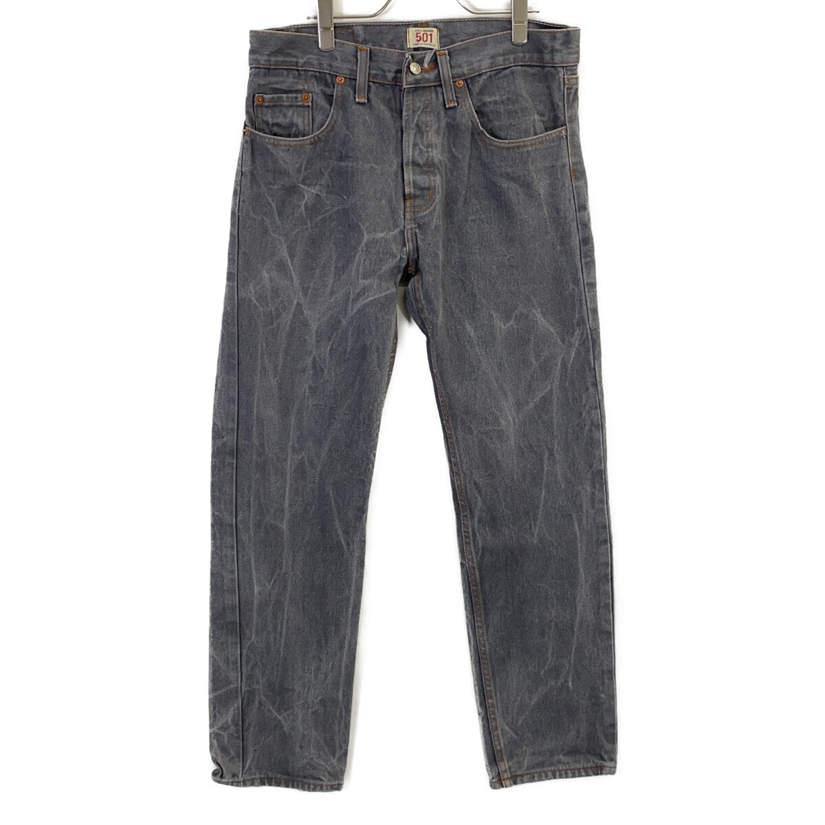リーバイス 501 ブラック ストレートパンツ 32