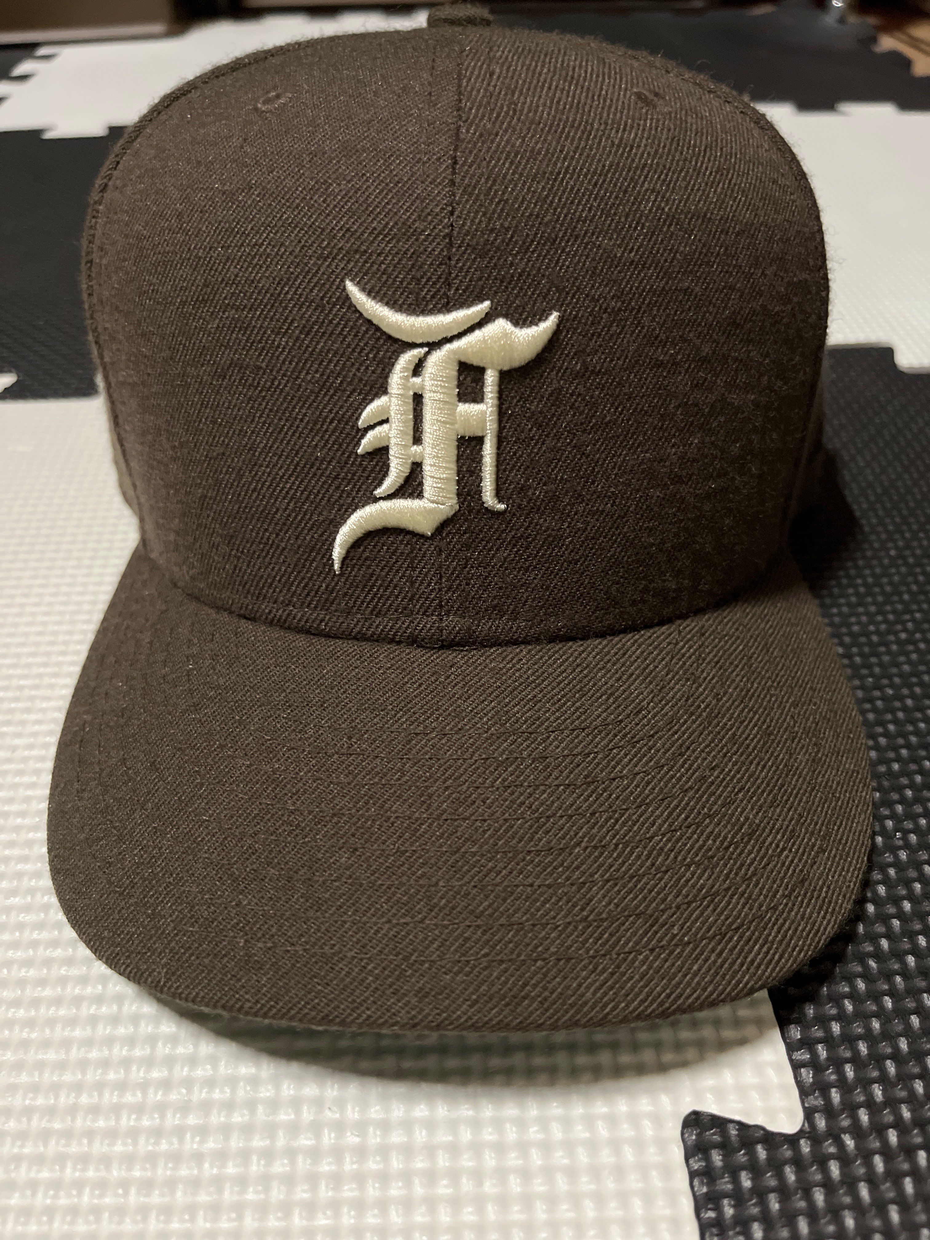 FEAR OF GOD ESSENTIALS New Era Fitted Cap "Brown"