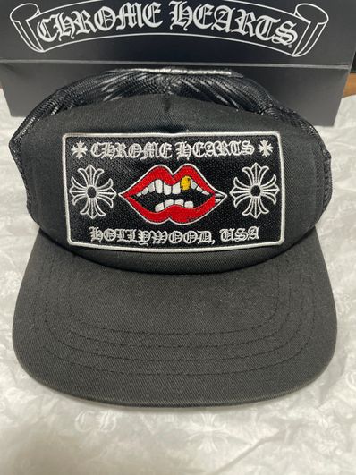 Chrome Hearts Tracker Cap Chomper "Black"