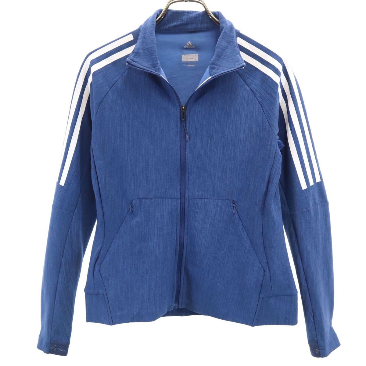 adidas アディダス 長袖 トラックジャケット S ブルー