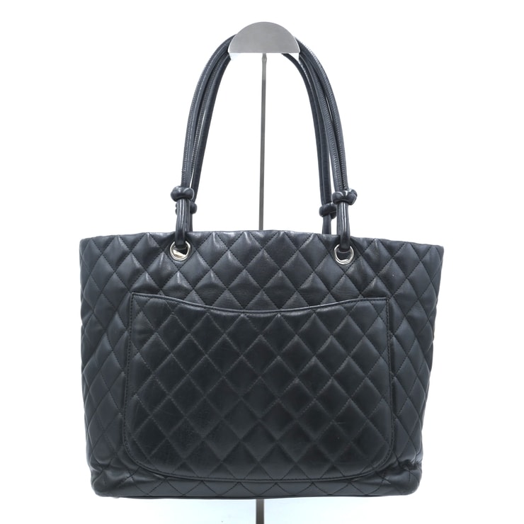 C (やや傷や汚れあり)】CHANEL（シャネル）カンボンライン ラージ