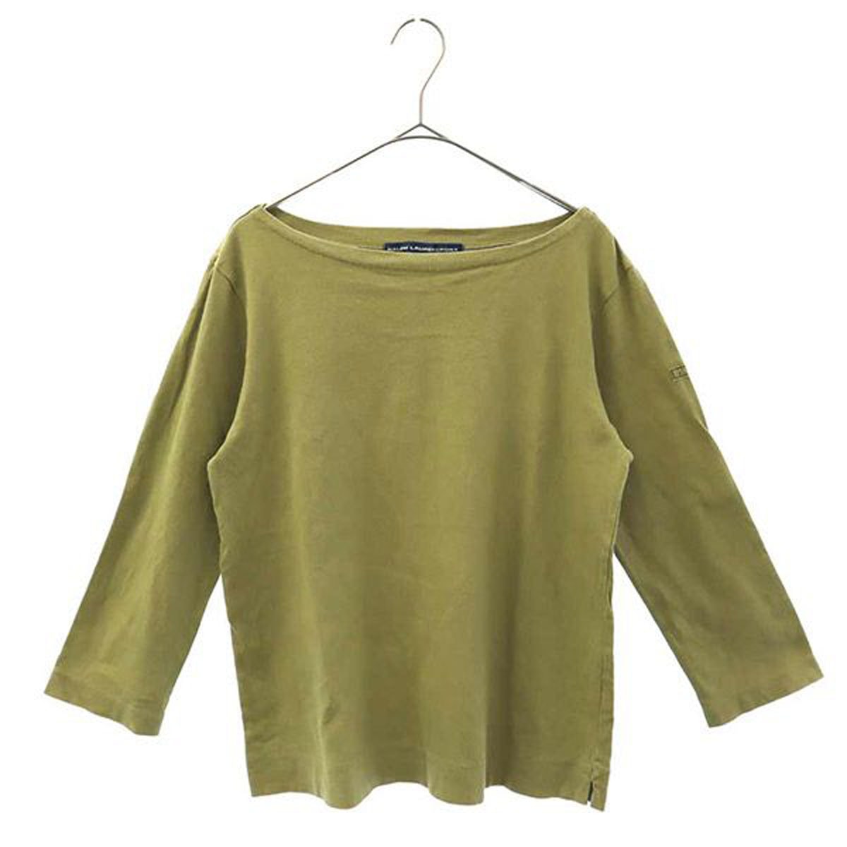 RALPH LAUREN SPORT ラルフローレンスポーツ 日本製 ウール 長袖 Tシャツ M カーキ ロンT