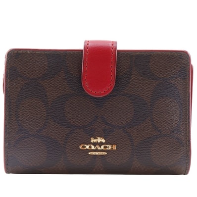 コーチ シグネチャー F23553 レディース二つ折り財布