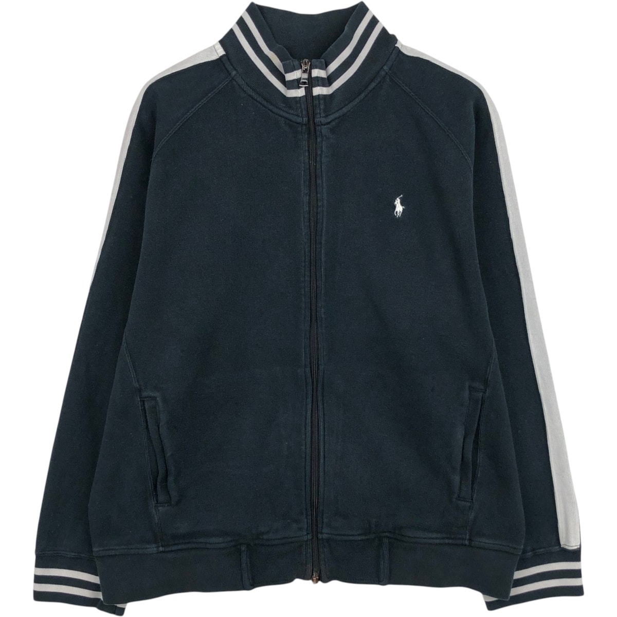 古着 ラルフローレン Ralph Lauren POLO by Ralph Lauren フルジップスウェットシャツ トレーナー メンズXL相当/eaa639967