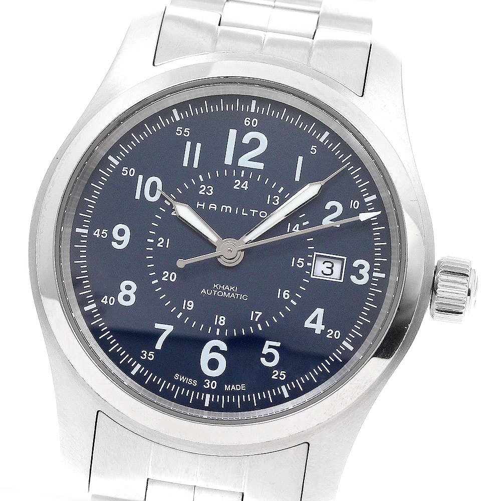 ハミルトン カーキ フィールド デイト H706050 メンズ 【中古】