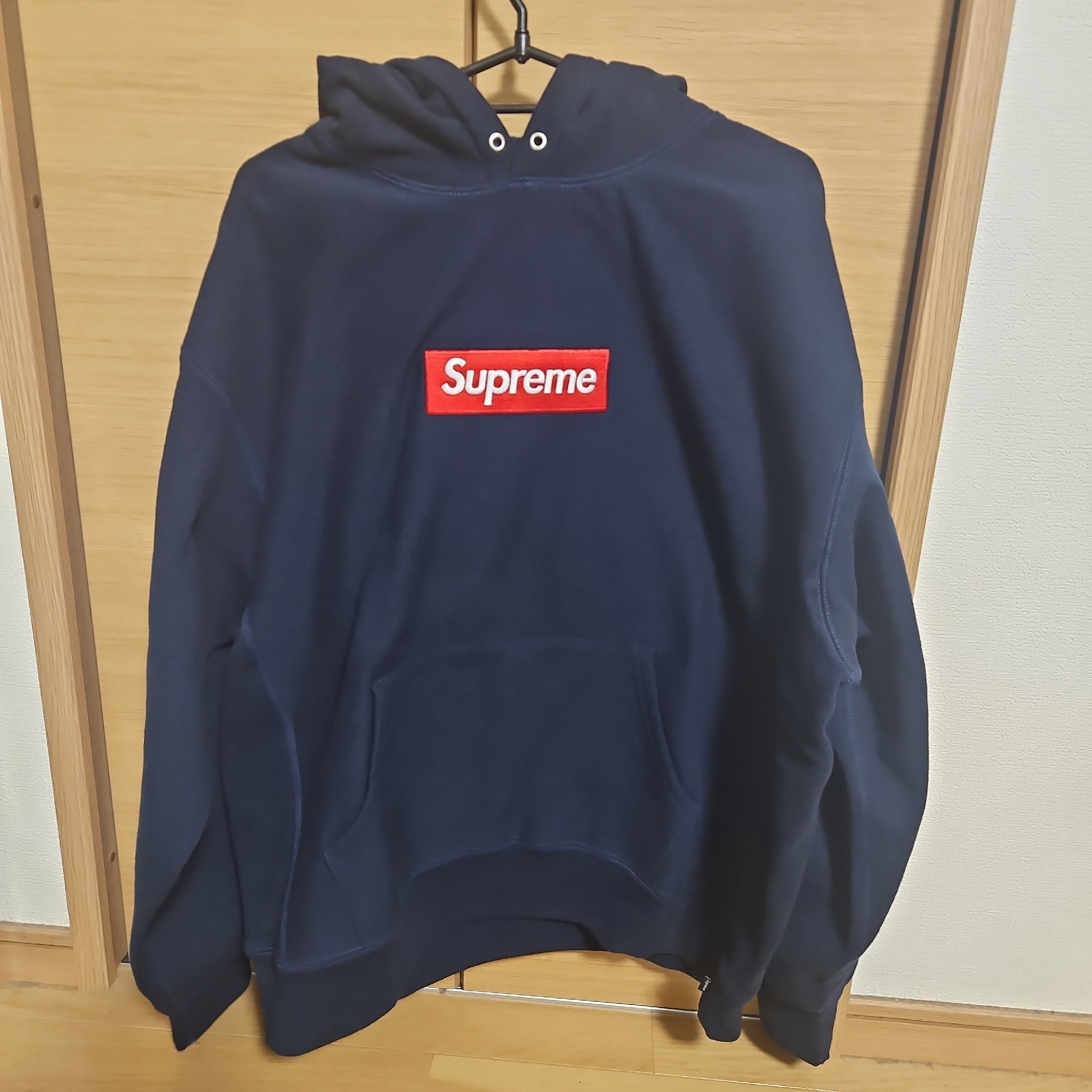 Supreme Box Logo Hooded Sweatshirt "Navy" (24FW)