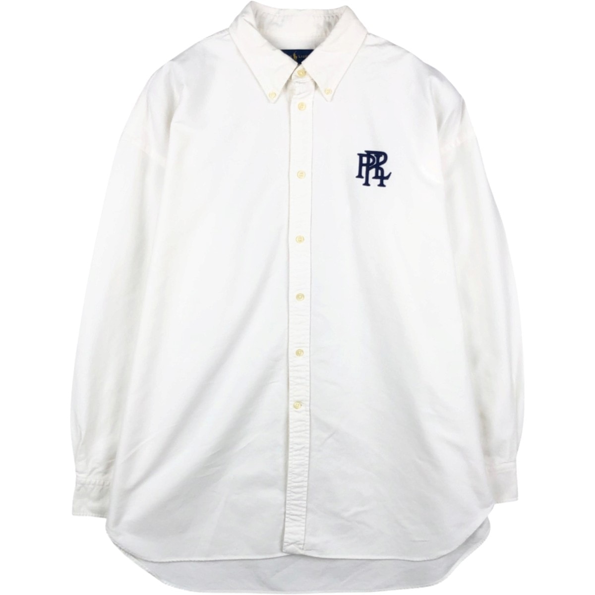 古着 ラルフローレン Ralph Lauren BOYFRIEND FIT 長袖 ボタンダウンシャツ メンズXL相当 ボタンダウン/eaa676985