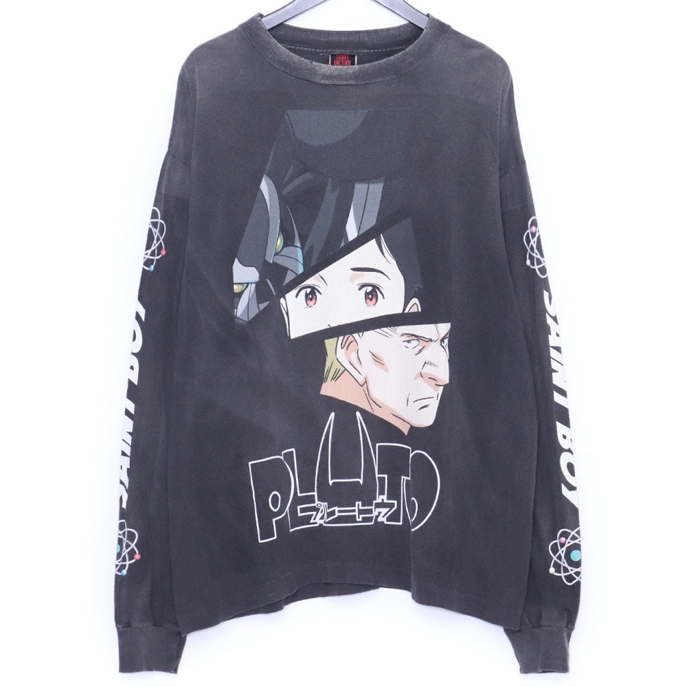 SAINT Mxxxxxx x PLUTO LS Tee "Black"