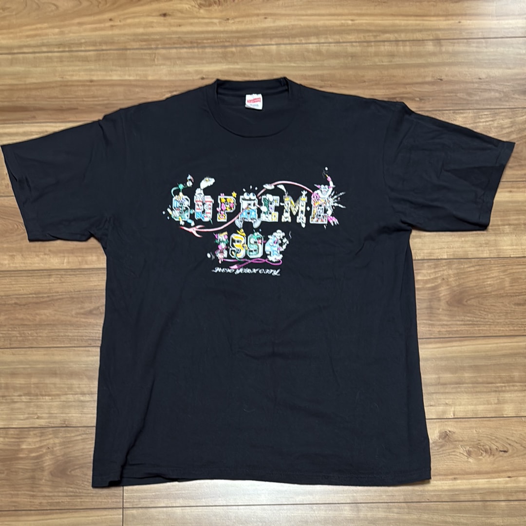 Supreme Varsity Tee "Black"