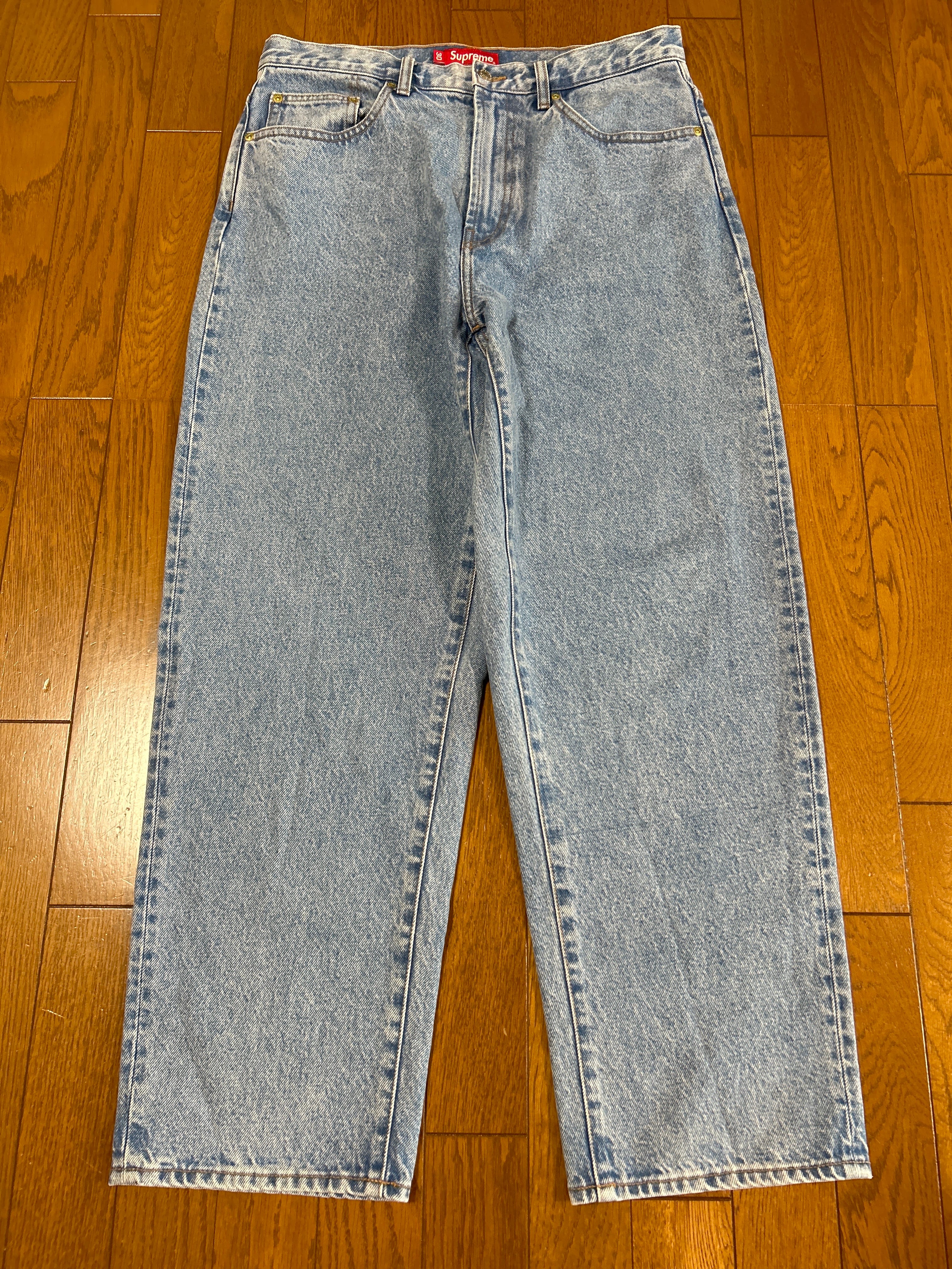 Supreme Baggy Jean "Washed Blue" (22FW)