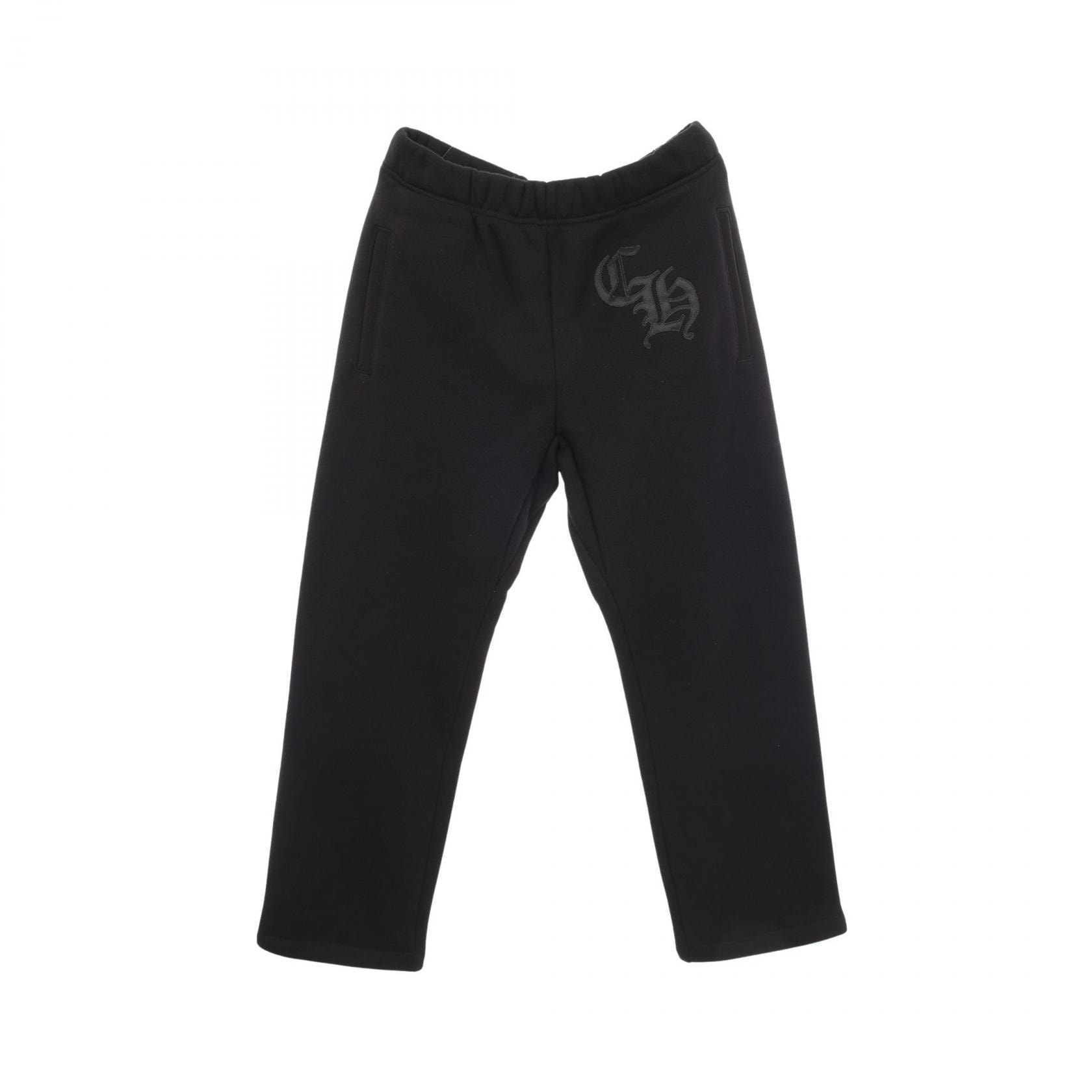 Chrome Hearts Y Not CH Applique Embroidery Sweat Pants "Black"