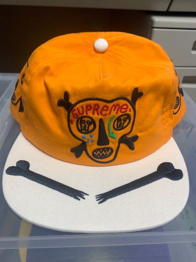 Supreme Clayton Patterson Skulls 5-Panel "Orange"