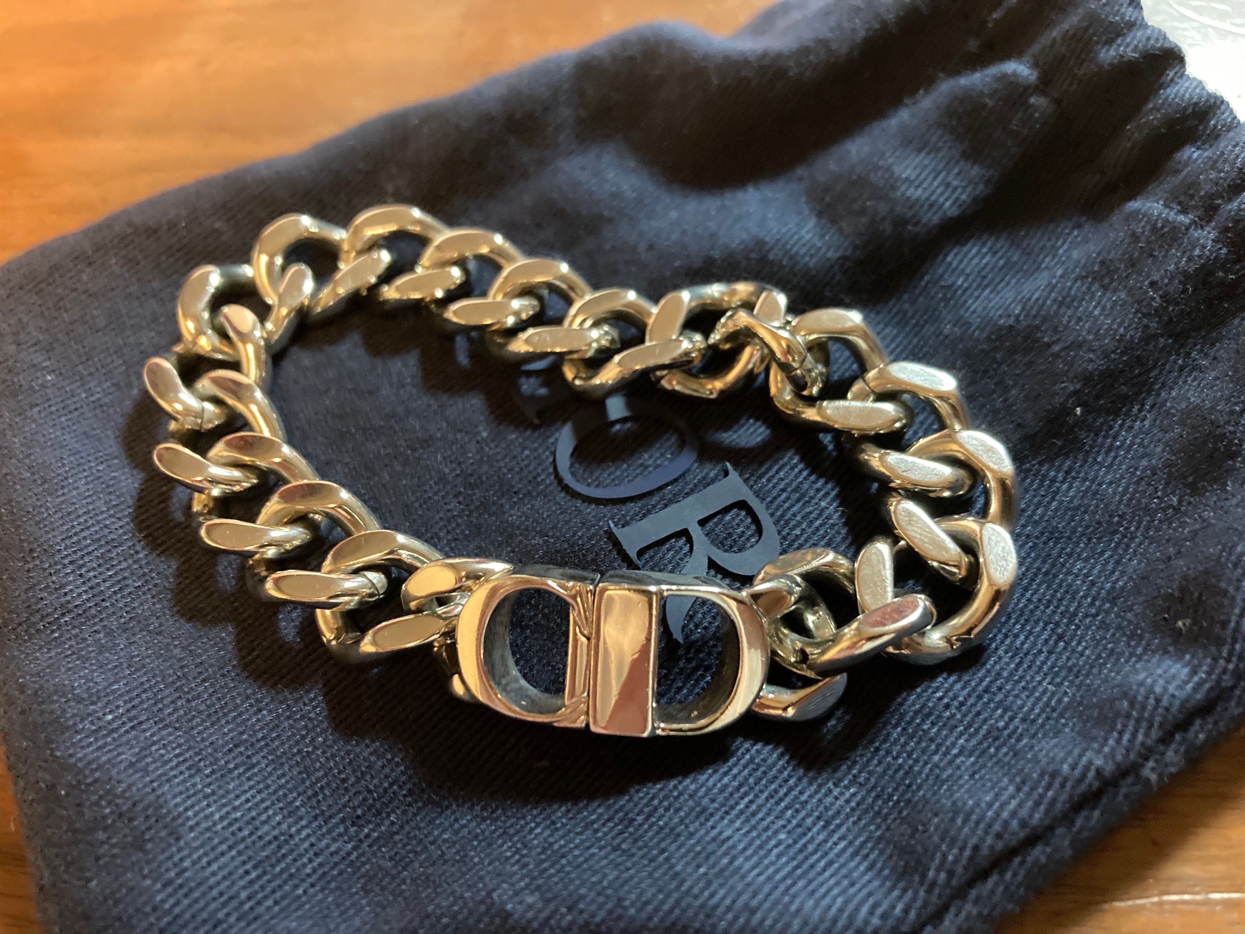 DIOR CD ICON チェーンリンク ブレスレット ディオール