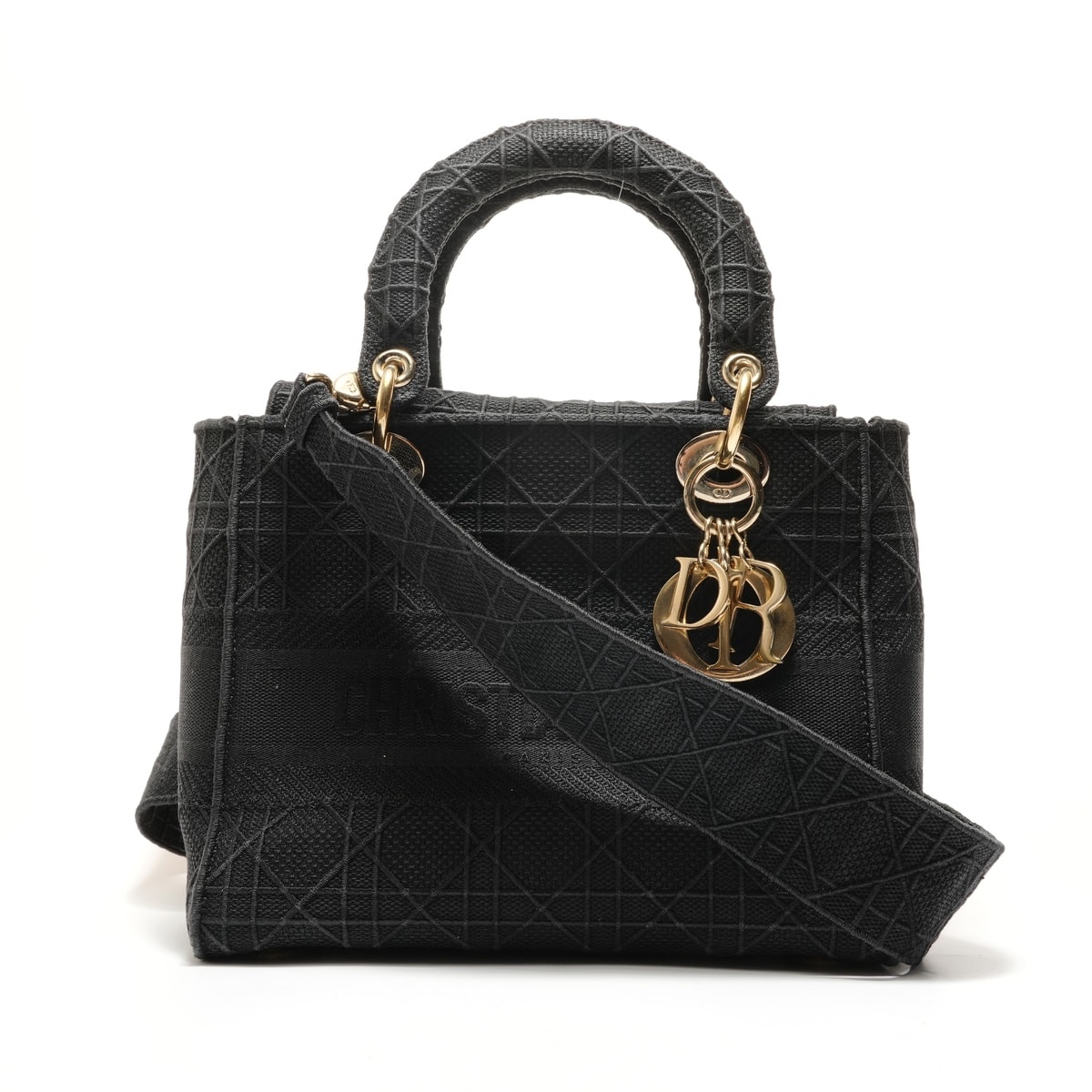 ディオール Dior レディディオール Dライト ショルダーバッグ【中古】