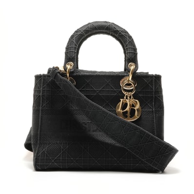 ディオール Dior レディディオール Dライト ショルダーバッグ【中古】
