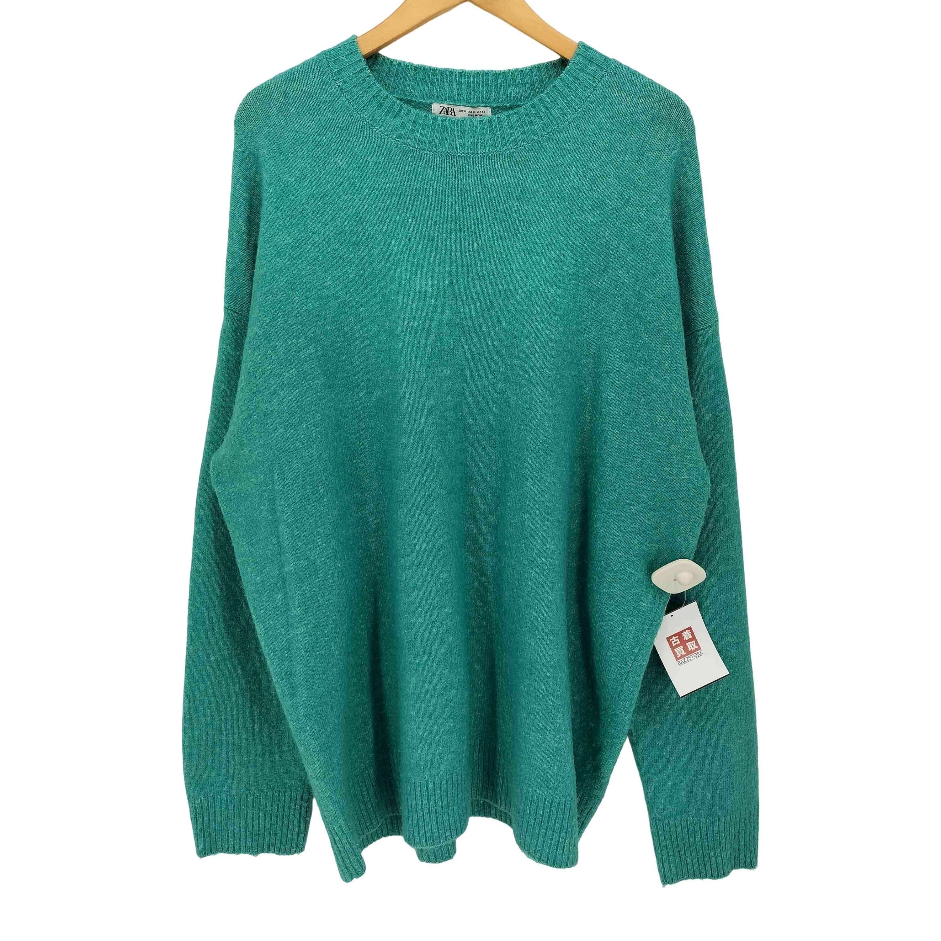 MINT GREEN KNIT ウール混 プルオーバー ニット【1139495144544】