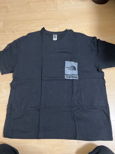 Supreme x The North Face Printed Pocket Tee "Black"