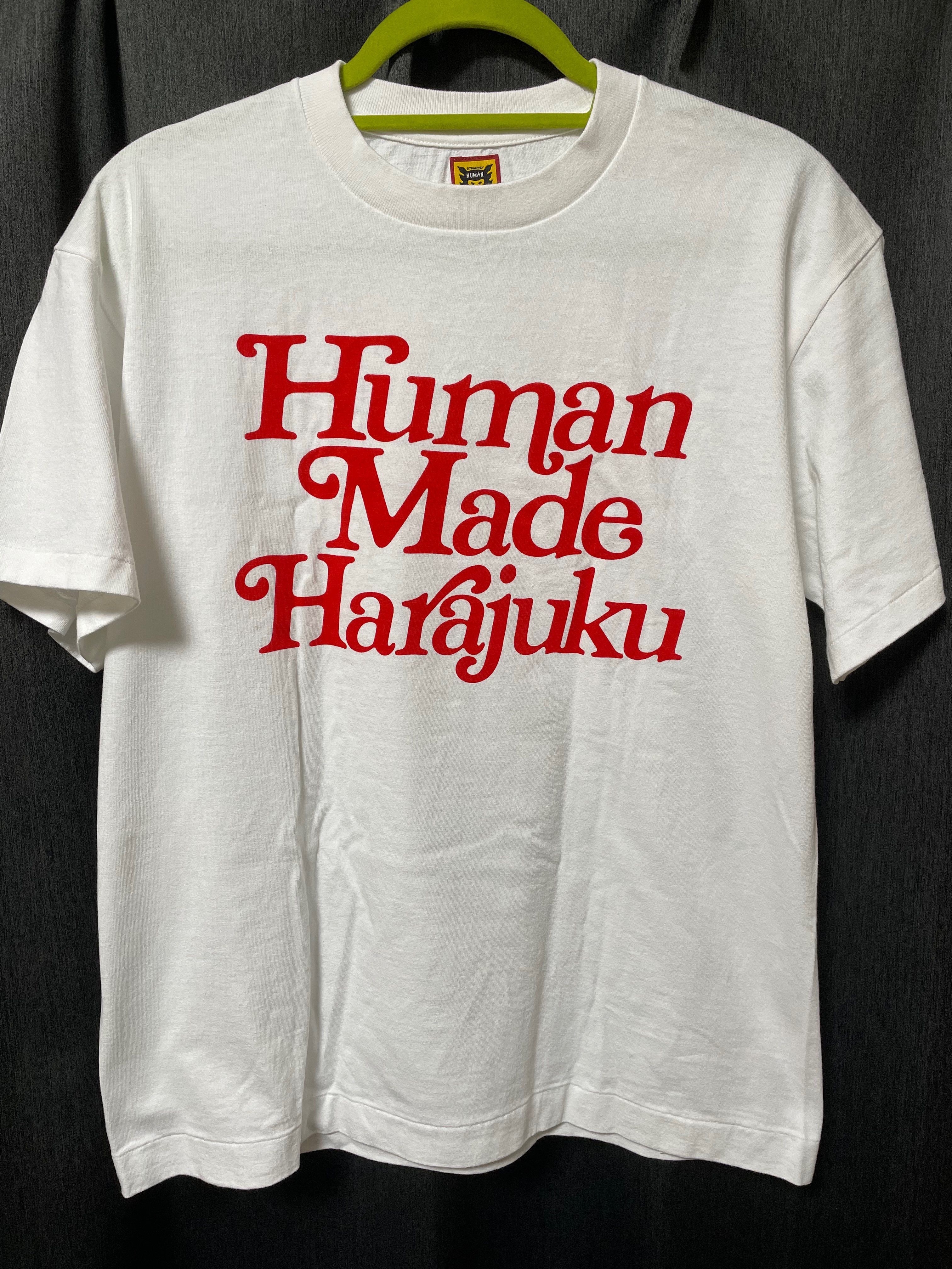 HUMAN MADE Girls Don't Cry Harajuku T-Shirt #2 "White" / VERDY
