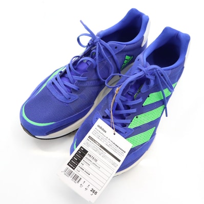 adidas アディダス ACIZERO スニーカー US 8.5 ブルー系 タグ付 メッシュ