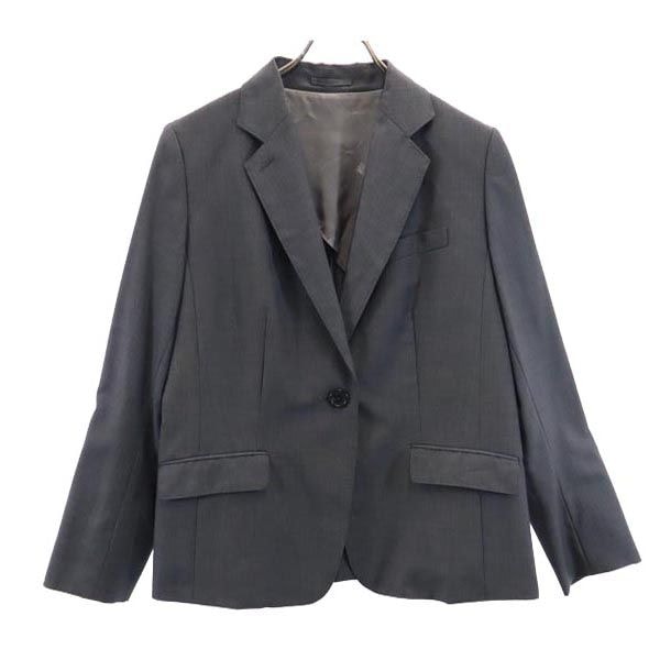 BURBERRY LONDON バーバリー ロンドン 日本製 三陽商会 テーラードジャケット 46 グレー ブレザー