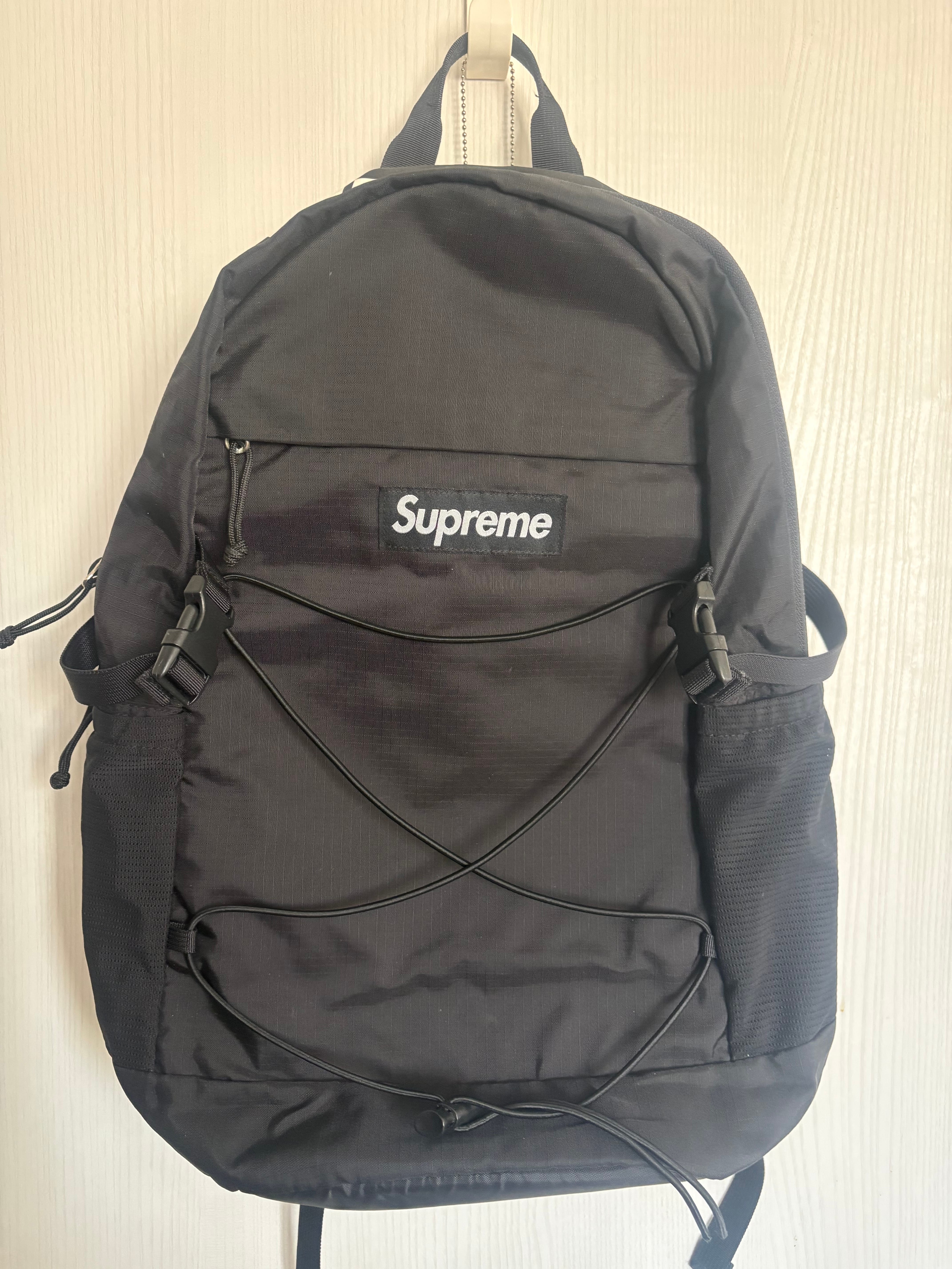 Supreme SS16 210 Denier Cordura Backpack "Black"