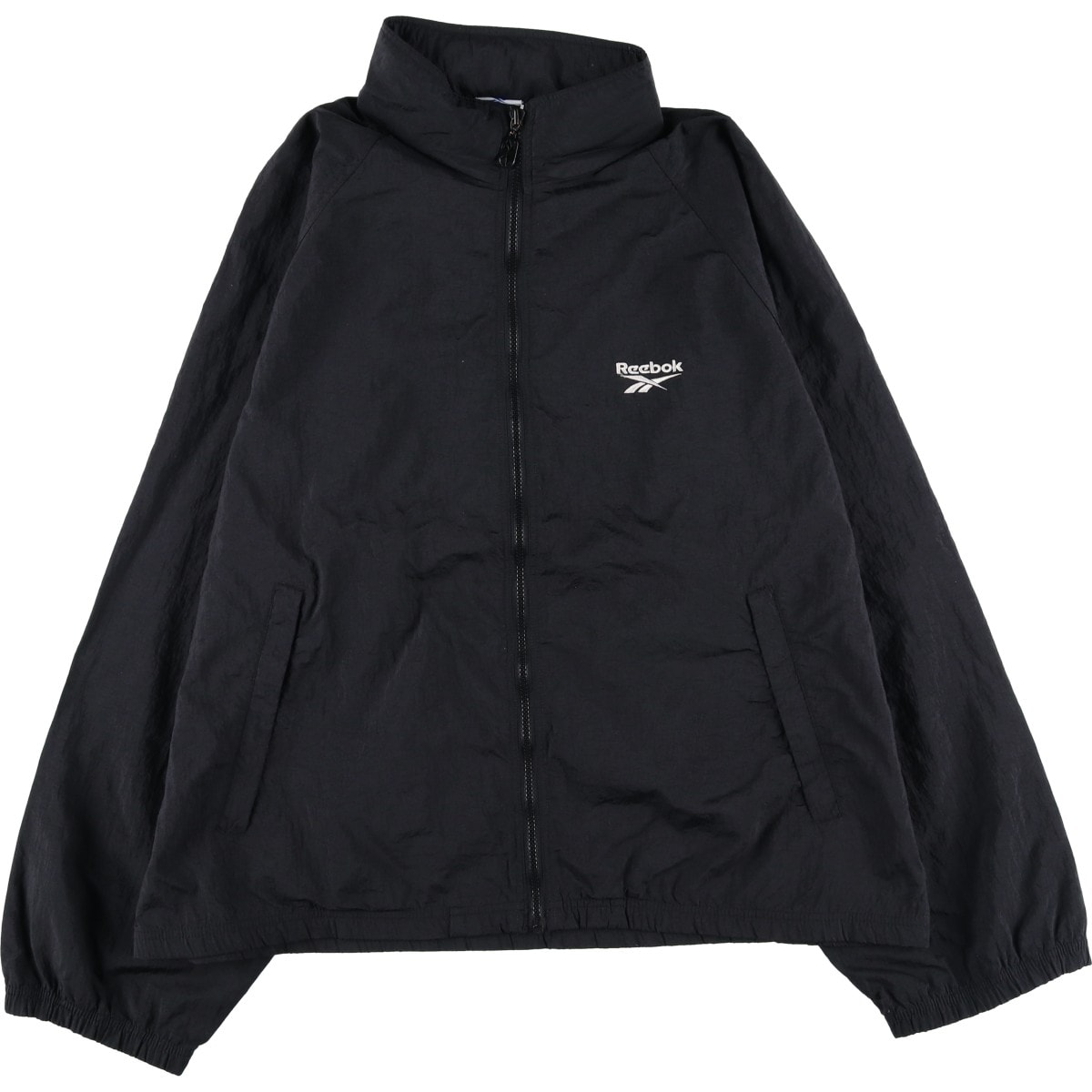 古着 90~00年代 リーボック Reebok バックロゴ ナイロンジャケット メンズL相当/eaa459263