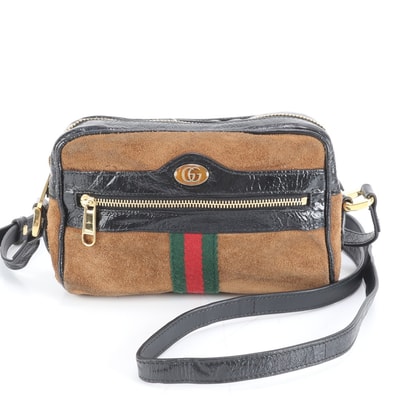 ■美品 グッチ シェリー ライン 573321 ショルダーバッグ レザー