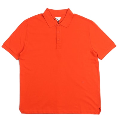未使用品 ボッテガヴェネタ 半袖ポロシャツ オレンジ メンズ L 744239