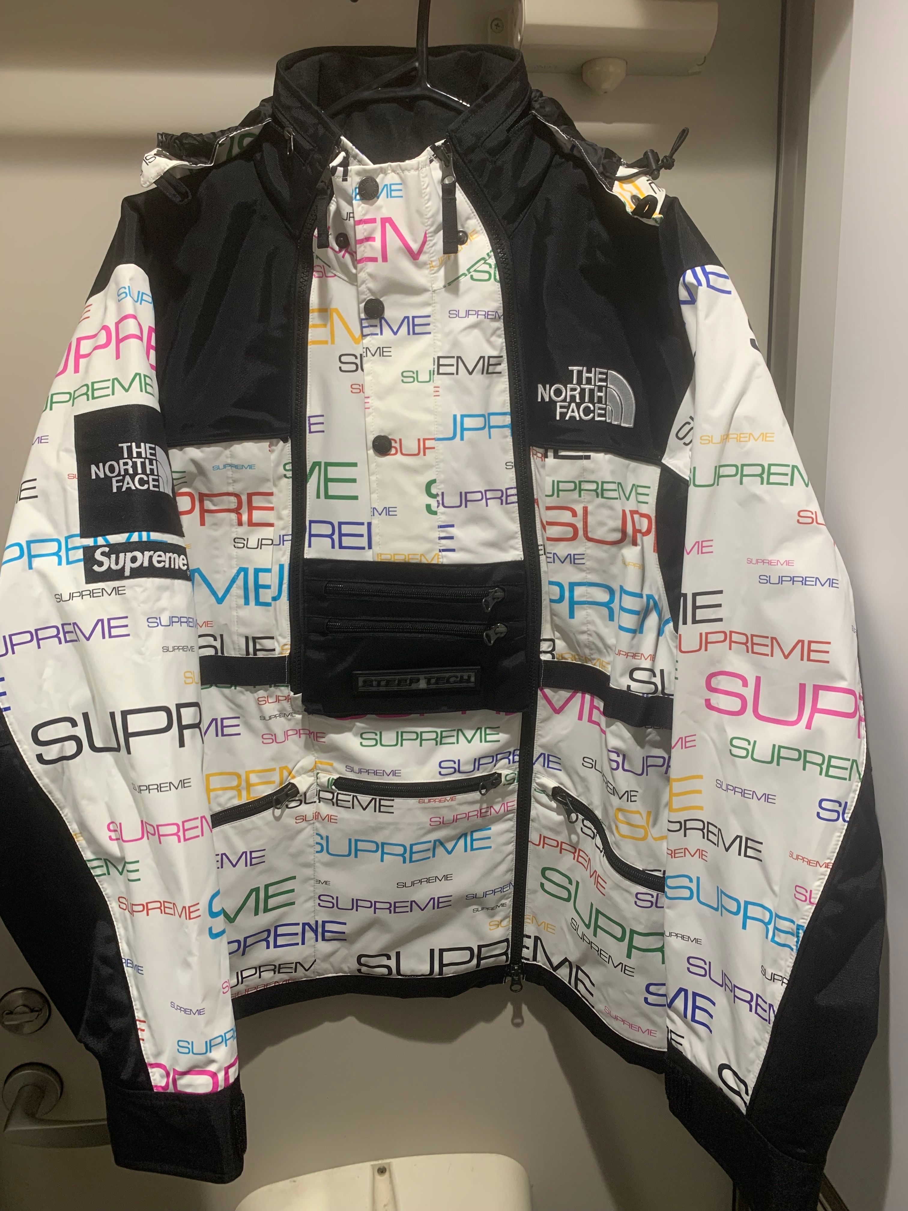 Supreme x The North Face Steep Tech Apogee Jacket "White"