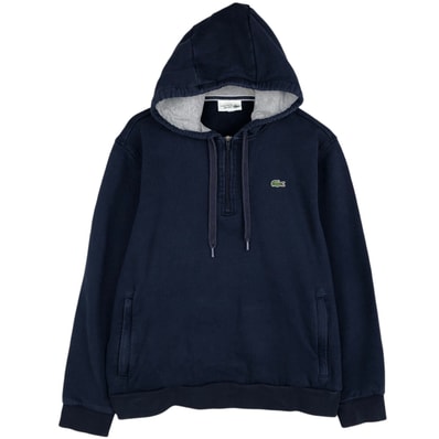 古着 ラコステ LACOSTE LACOSTE SPORT スウェットハーフジップパーカー メンズXL相当/eaa635482