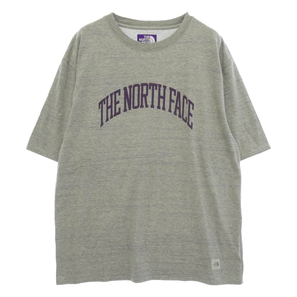 THE NORTH FACE ノースフェイス PURPLE LABEL パープルレーベル 半袖 Tシャツ カットソー グレー系 L【中古】